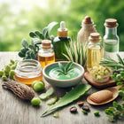 The Ultimate Guide to Natural Ingredients for Acne Treatment: Discover effective natural acne treatment solutions like tea tree oil, aloe vera, and witch hazel for clear skin.
